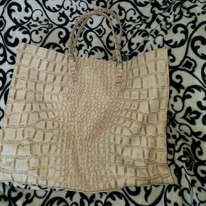 Fun faux snake tote